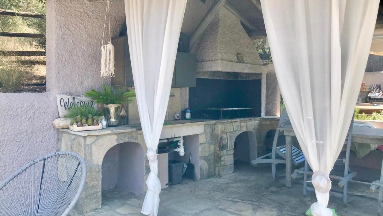 Sea View Villa In Olive Garden Nea Kallikrateia Экстерьер фото