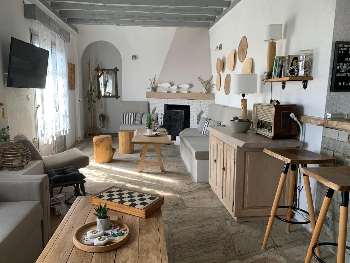 Sea View Villa In Olive Garden Nea Kallikrateia Экстерьер фото