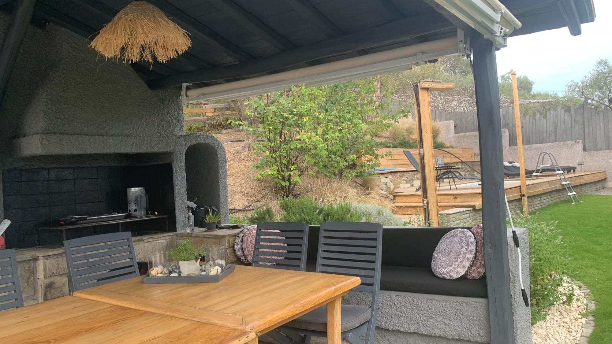 Sea View Villa In Olive Garden Nea Kallikrateia Экстерьер фото