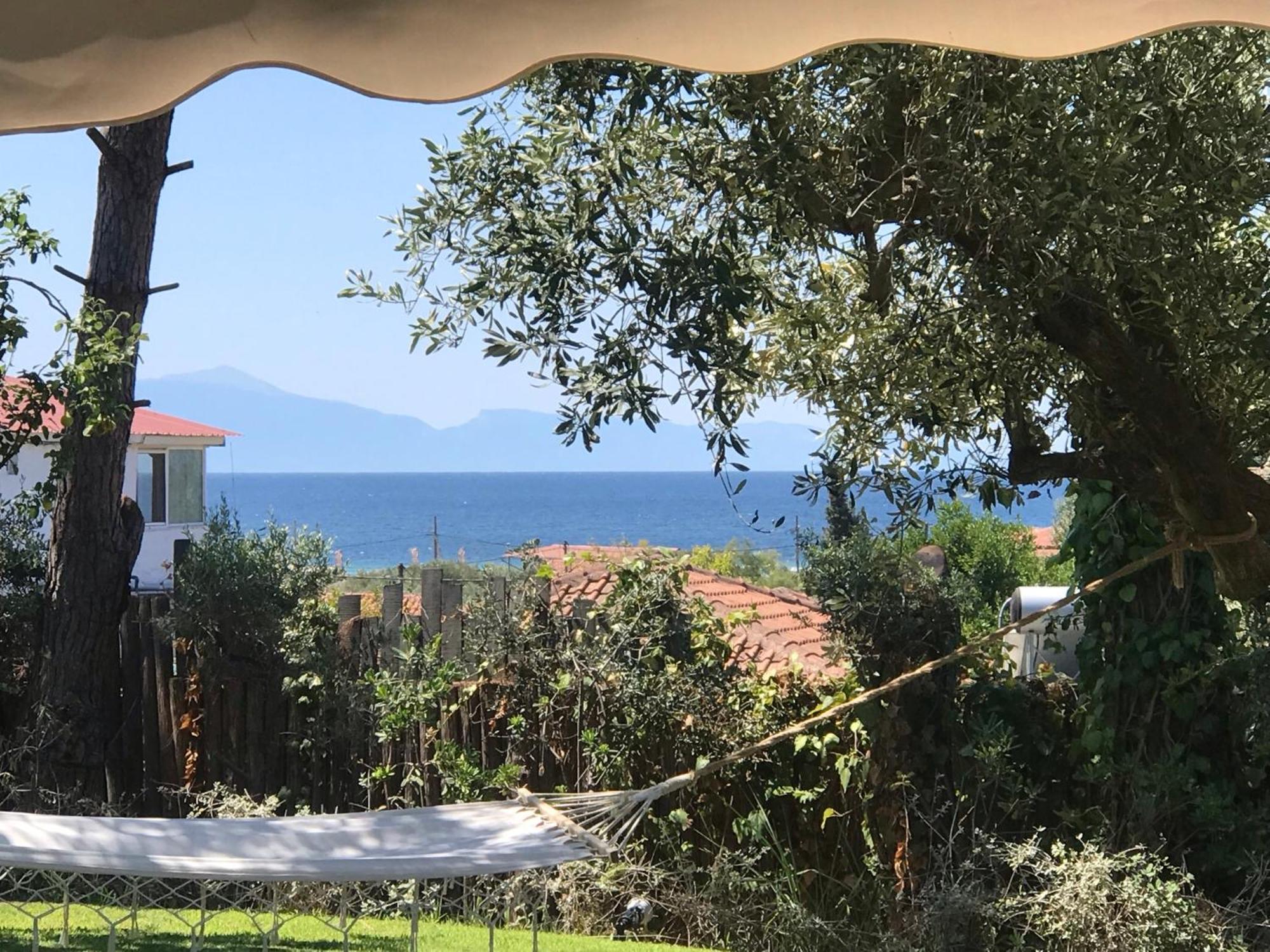 Sea View Villa In Olive Garden Nea Kallikrateia Экстерьер фото
