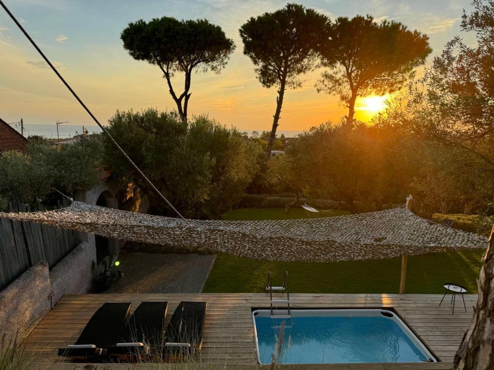 Sea View Villa In Olive Garden Nea Kallikrateia Экстерьер фото